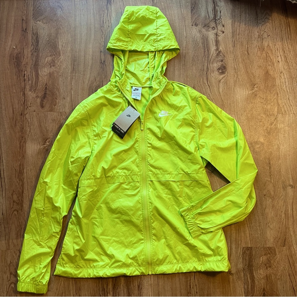 NWT Nike Repel Water Repellent Oversized Full-Zip Windbreaker Jacket Sz Small
